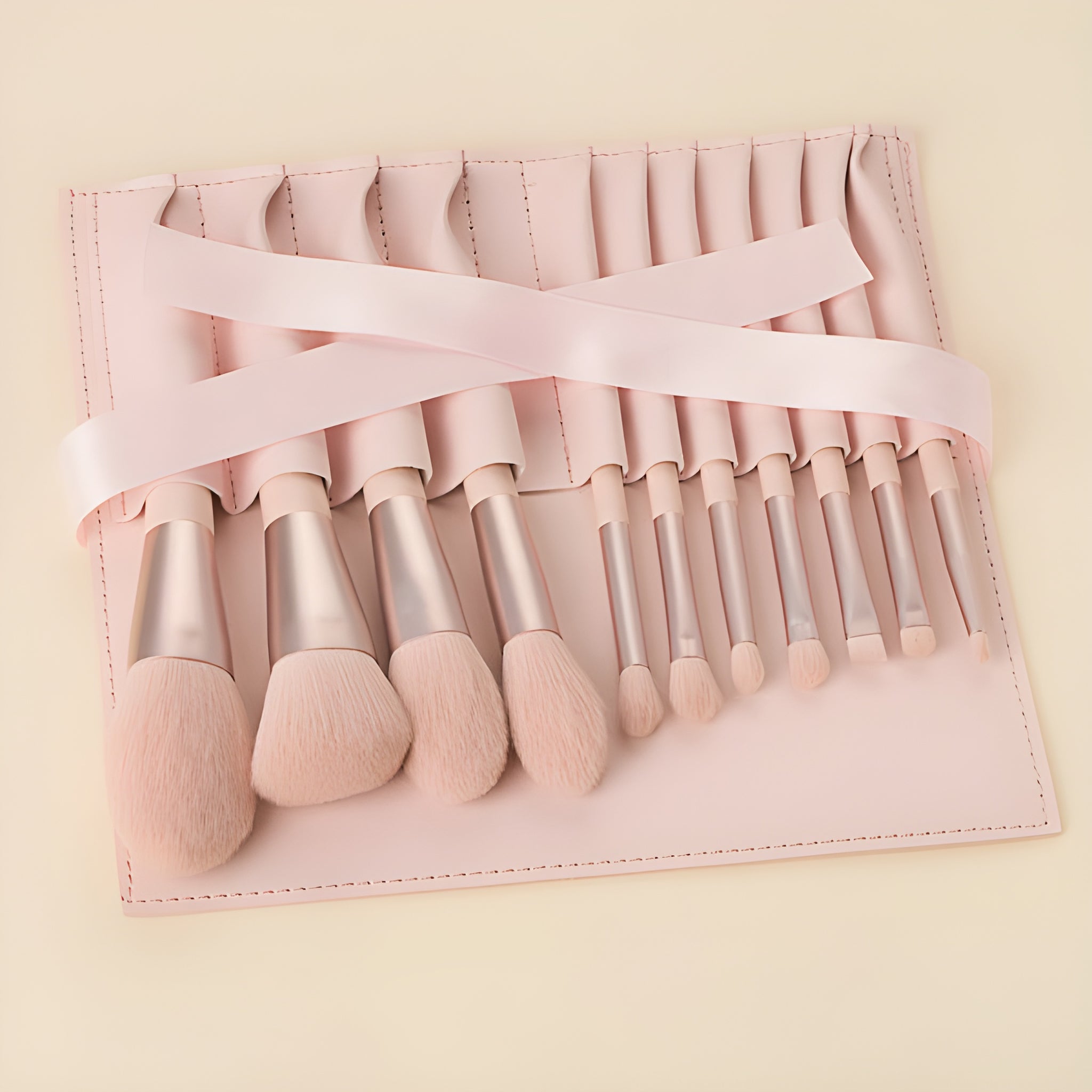 Premium 11-Piece Makeup Brush Set – Soft & Stylish Beauty Kit for Girls