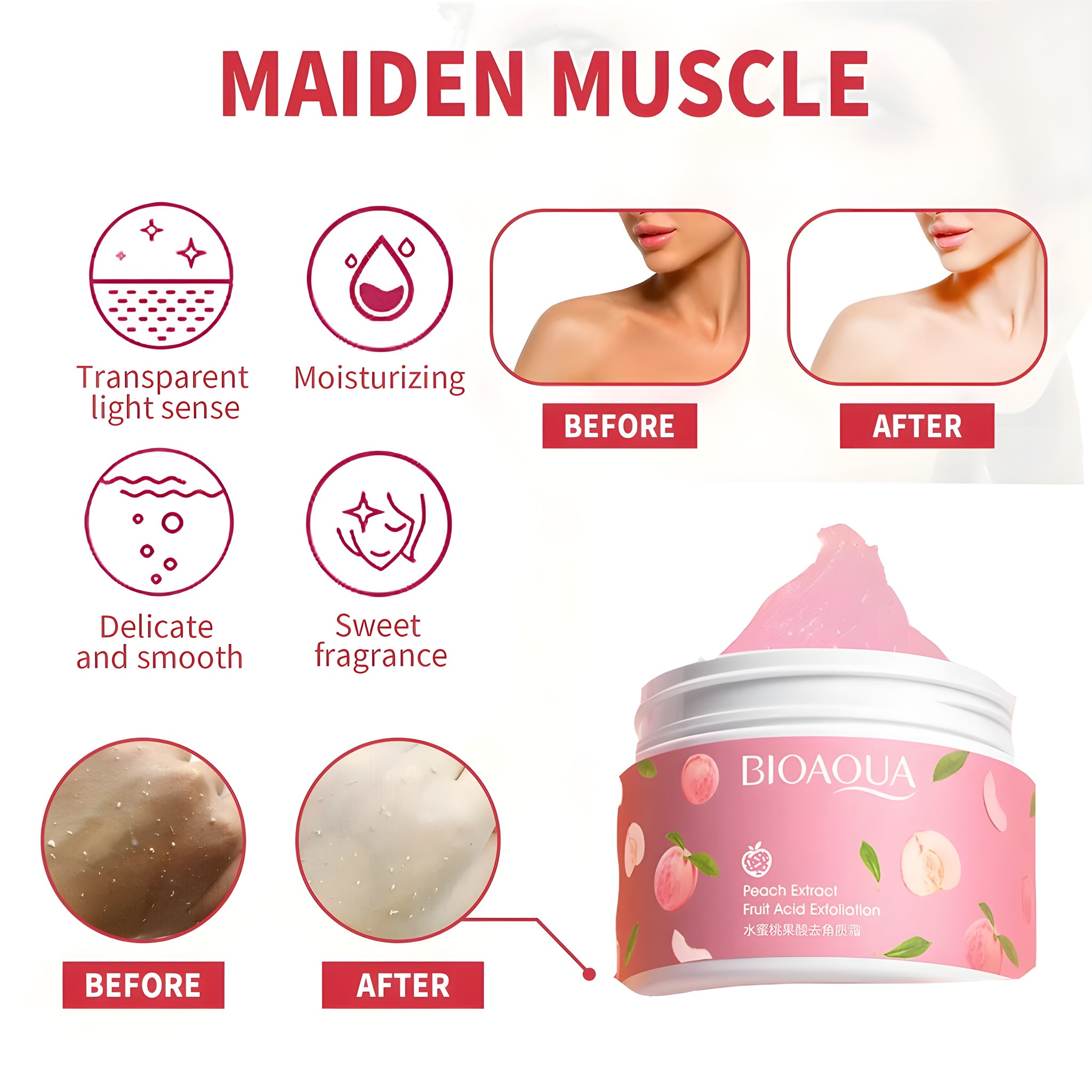 Glow Like Never Before โ With Real Peach Power!