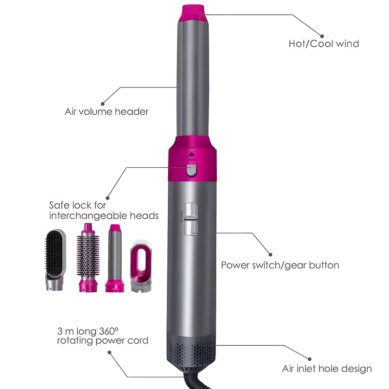 The All-in-One Styler That Replaces Your Dryer, Curler, Straightener & Comb — Without Damage