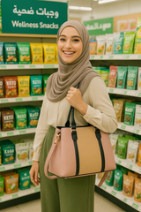 Women’s Natural Uptown Tote Bag – The Perfect Blend of Style, Space & Sustainability