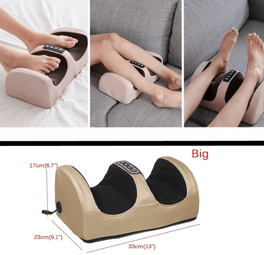 Electric Foot Massager - Deep Relaxation Experience and Stimulate Blood Circulation