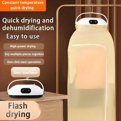 AM-400 Electric Clothes Drying Machine – Foldable, Fast & Fabric-Friendly!