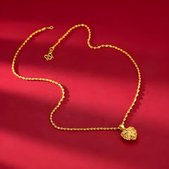 π Gold Heart Necklace for Women β Timeless Elegance in 18K Gold