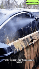 CleaningGun™ Cordless Pressure Washer – Double Battery Force
