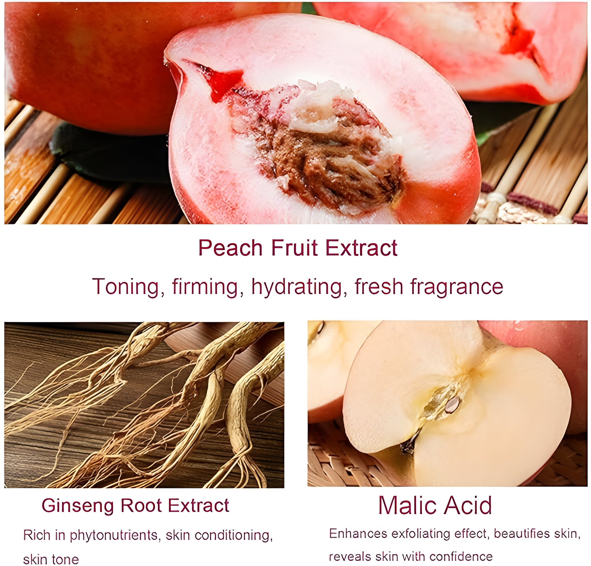 Glow Like Never Before โ With Real Peach Power!