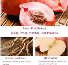 Glow Like Never Before โ With Real Peach Power!
