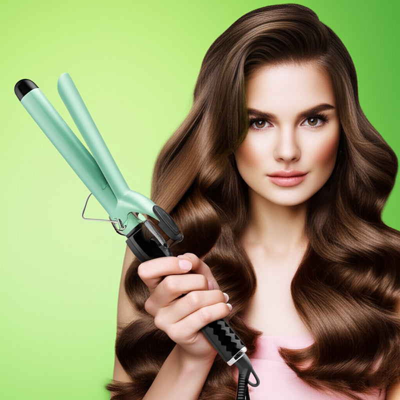 Straightening Comb & Hair Curler – 2-in-1 Styling Tool for Smooth, Shiny Hair