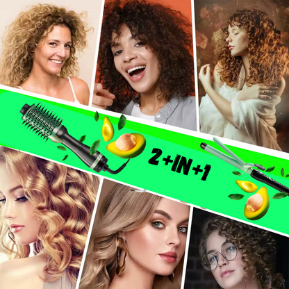 Straightening Comb & Hair Curler – 2-in-1 Styling Tool for Smooth, Shiny Hair