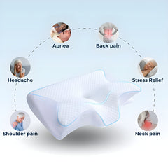 Butterfly Shape Memory Pillow™ – For Happy Families & Restful Nights!