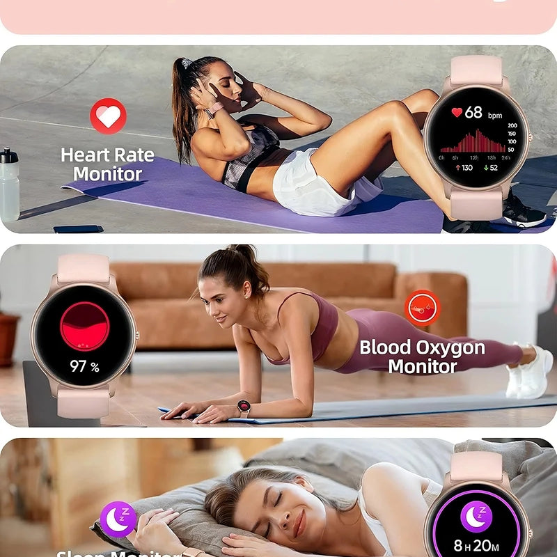 AMOLED Smart Watch – High-Resolution Display & Advanced Fitness Tracking