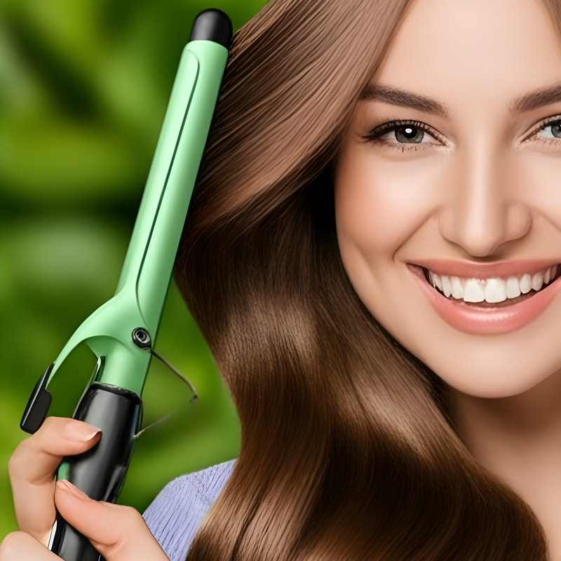 Straightening Comb & Hair Curler – 2-in-1 Styling Tool for Smooth, Shiny Hair