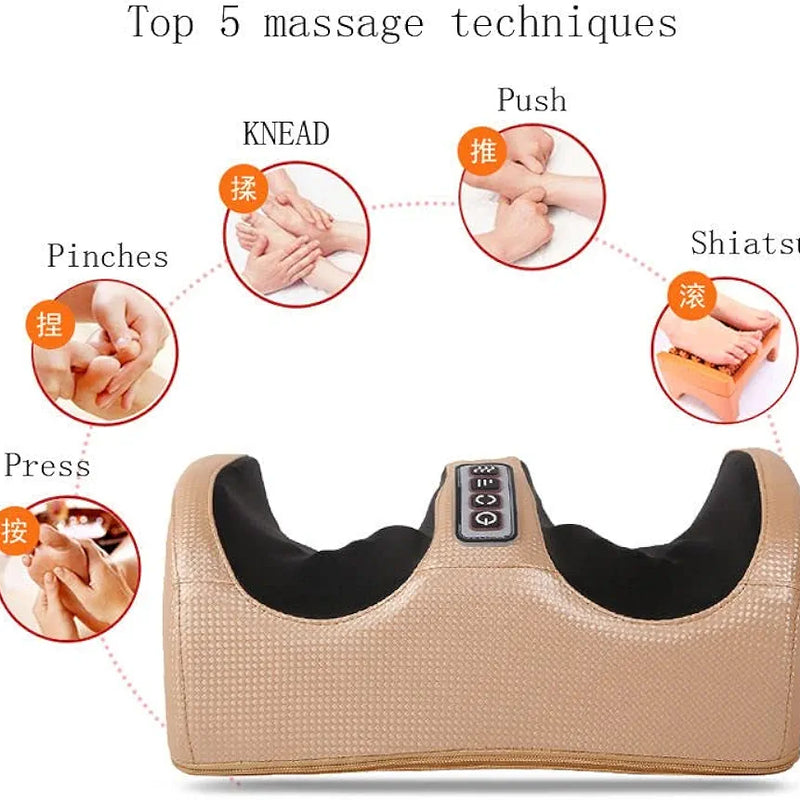 Electric Foot Massager - Deep Relaxation Experience and Stimulate Blood Circulation