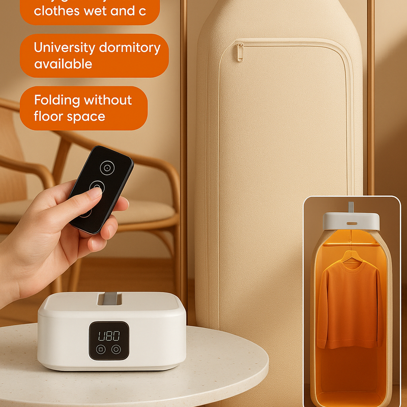 Foldable portable dryer for delicate clothes – ideal for quick indoor drying