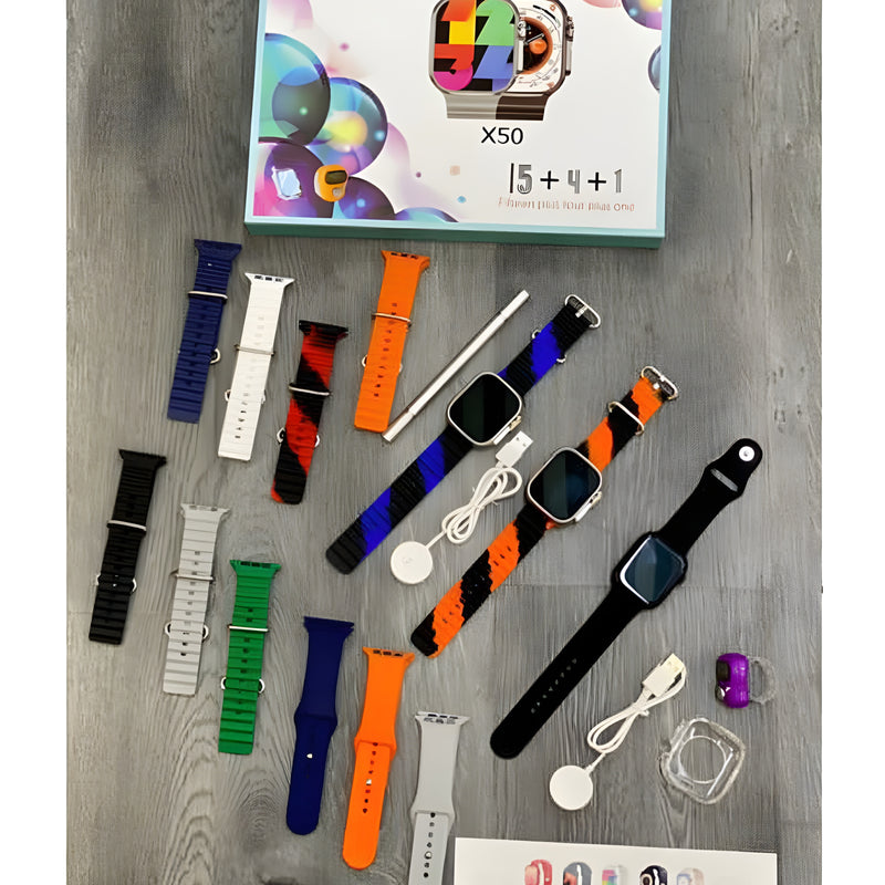 Premium Smart Watch Ultra 2 with Sleek and Durable Design – A modern smartwatch built for performance, style, and durability.