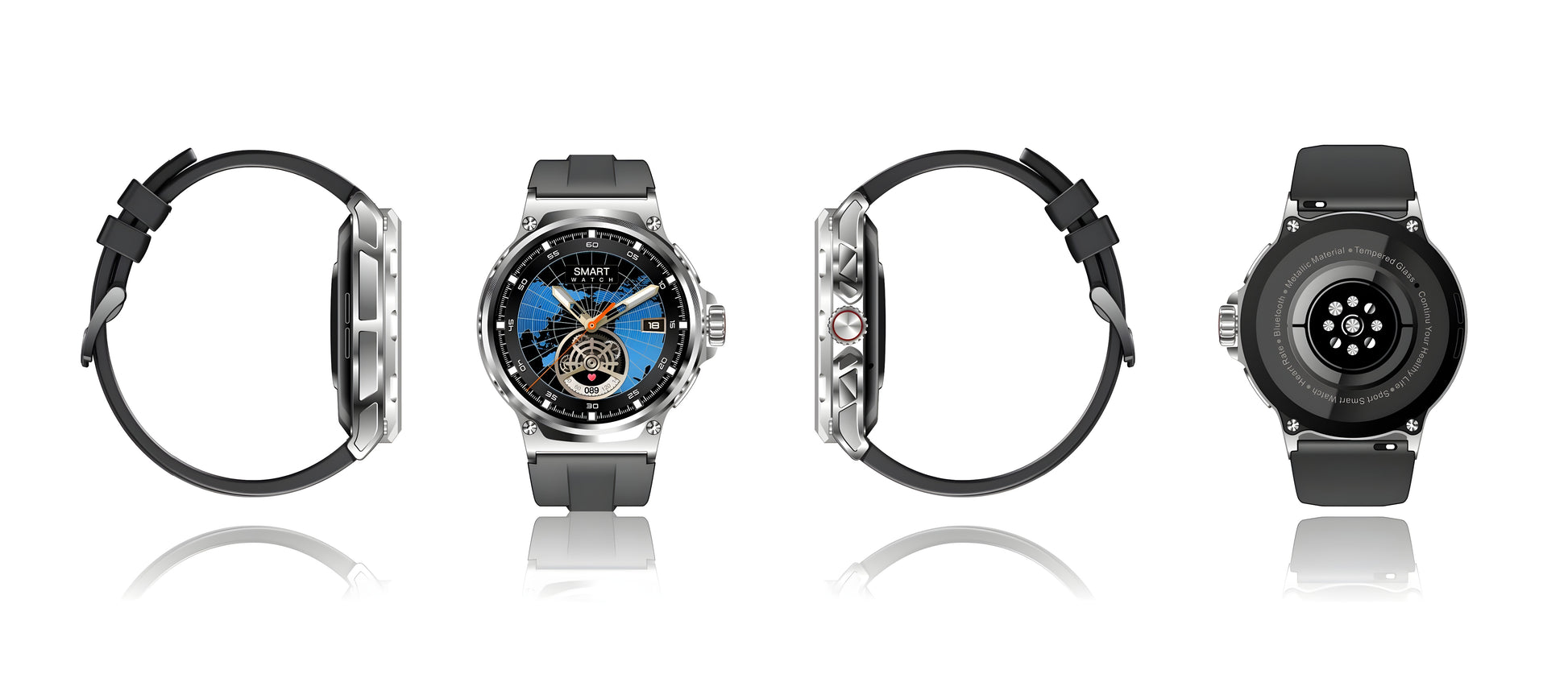 Smart Watch G15 Max: GPS, Fitness Tracking, Smart Notifications, Stylish Design & Long Battery Life