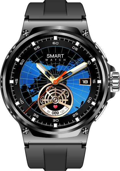 Smart Watch G15 Max with GPS, fitness tracking, smart notifications, and water-resistant design, compatible with Android and iOS.
