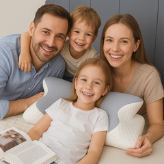 Butterfly Shape Memory Pillow™ – For Happy Families & Restful Nights!