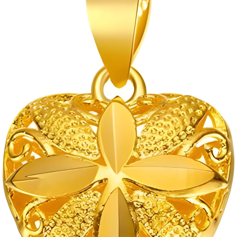 💛 Gold Heart Necklace for Women – Timeless Elegance in 18K Gold