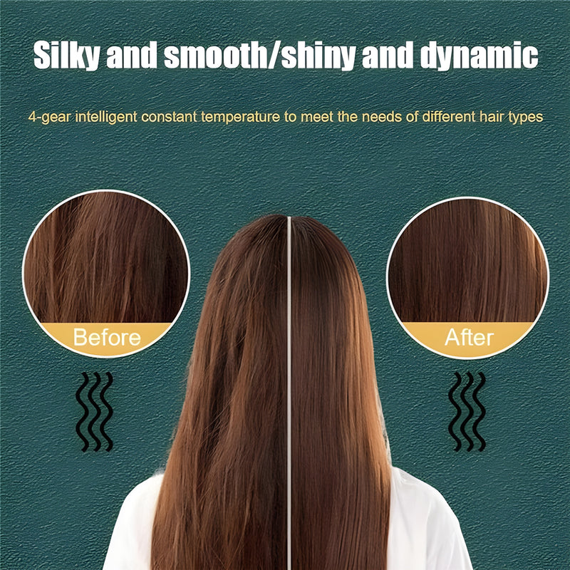 Say Goodbye to Frizz & Hello to Salon-Smooth Hair – In Just ONE Brush!