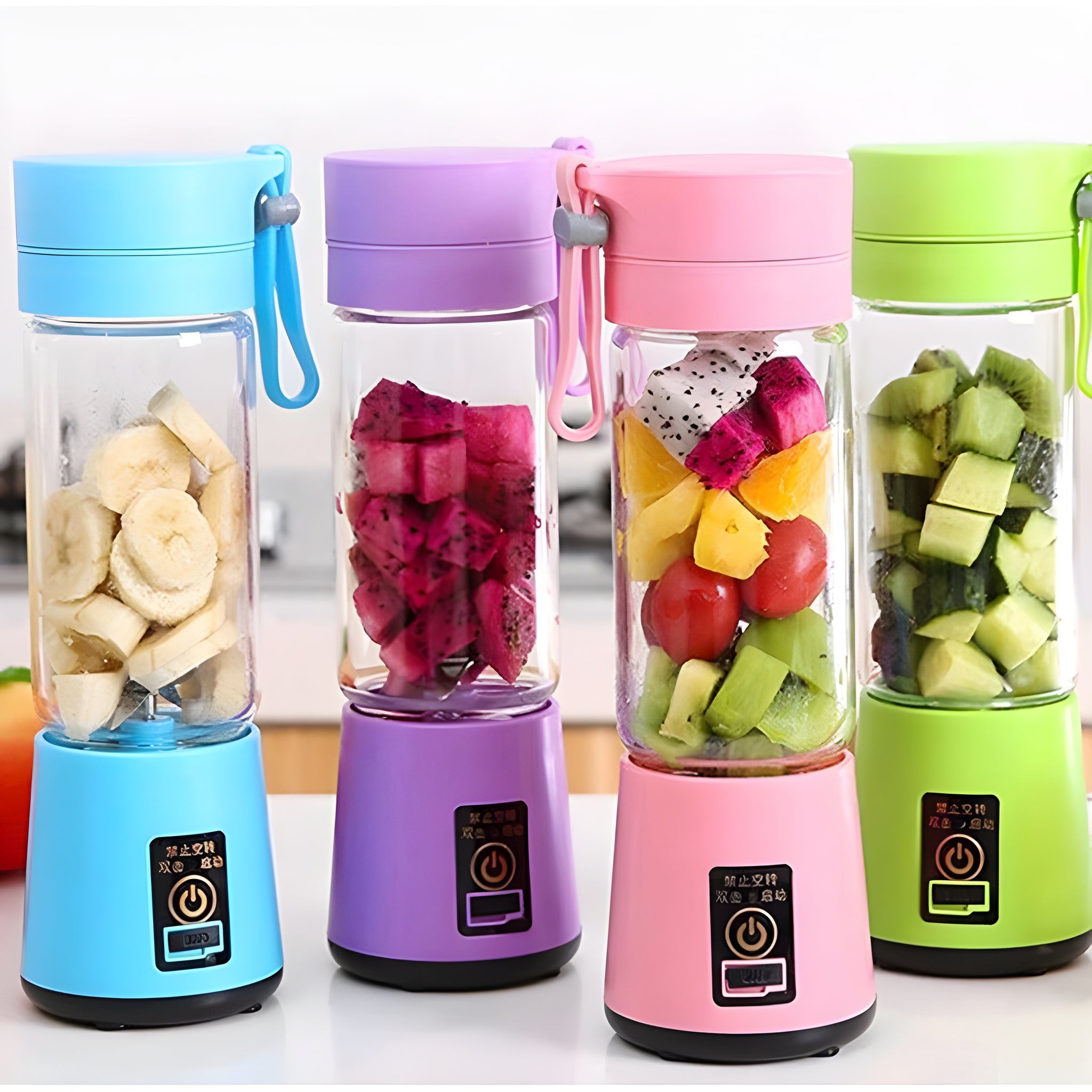 Revolutionary Portable Juicer: Blend, Charge, & Go Anywhere!
