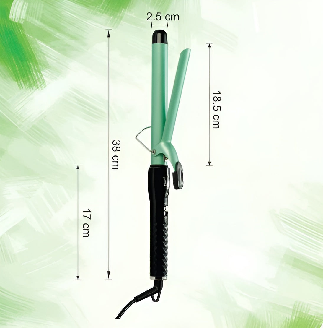 Straightening Comb & Hair Curler – 2-in-1 Styling Tool for Smooth, Shiny Hair